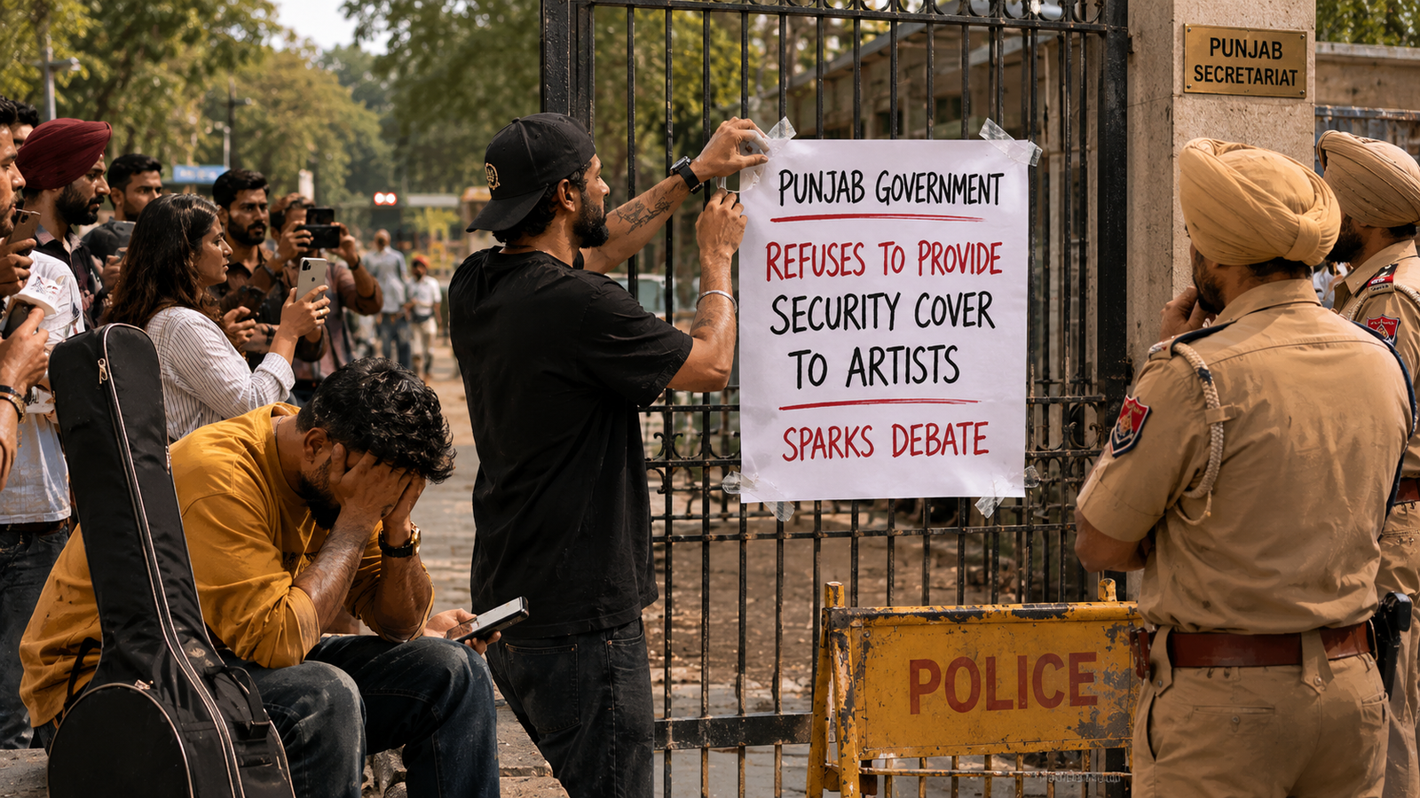 Punjab Government refuses security to artists