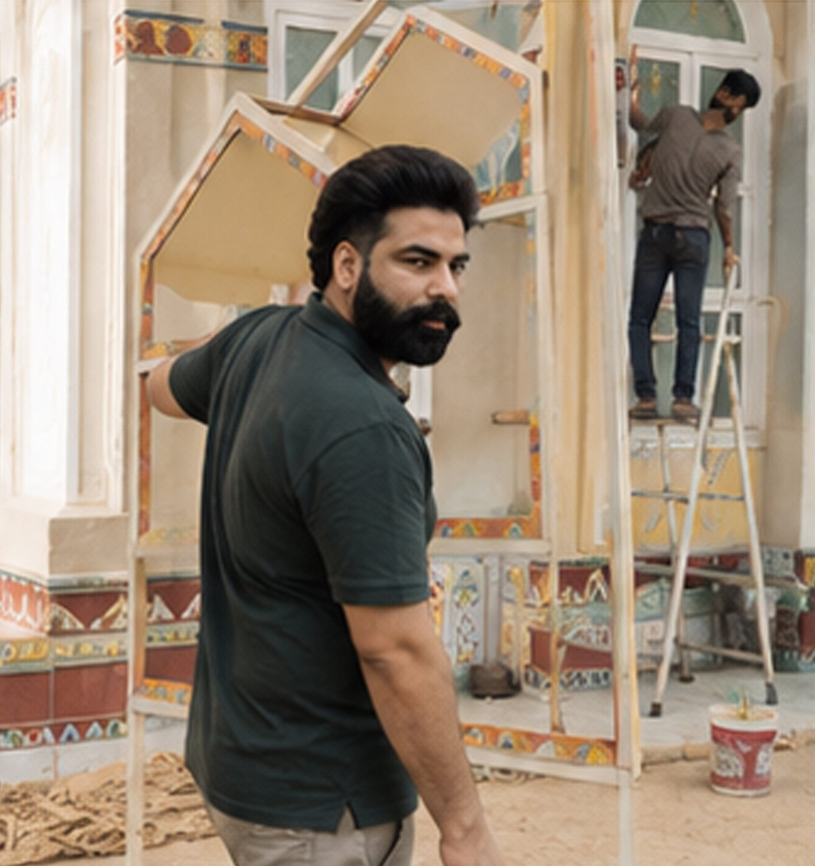 Jobanjit on Set