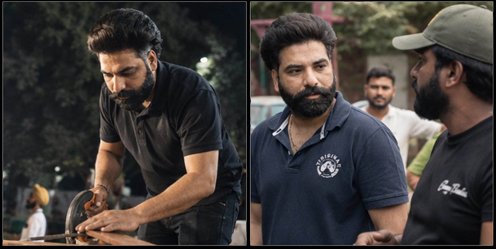Jobanjit on Set